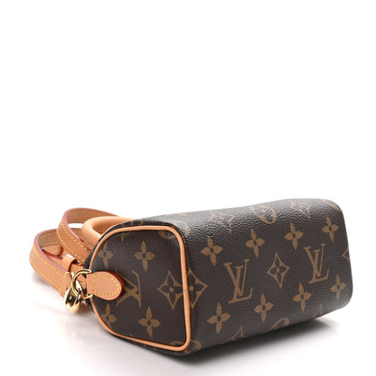 Louis Vuitton Monogram Nano Speedy Bandouliere