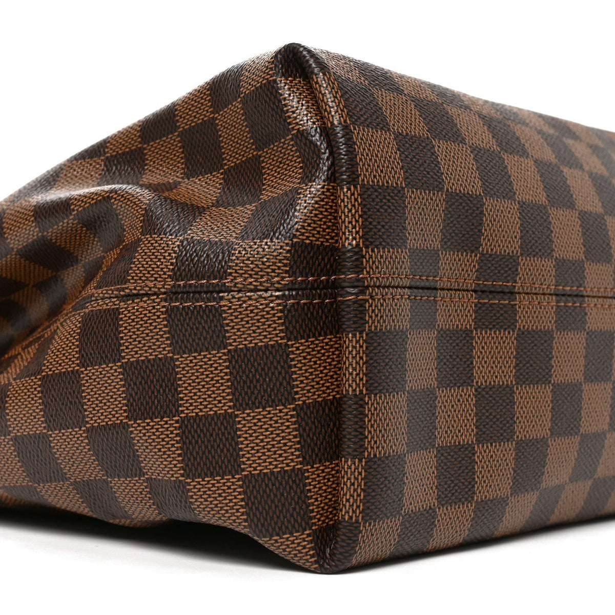 Louis Vuitton Damier Ebene Canvas Graceful MM Shoulder Bag Brown