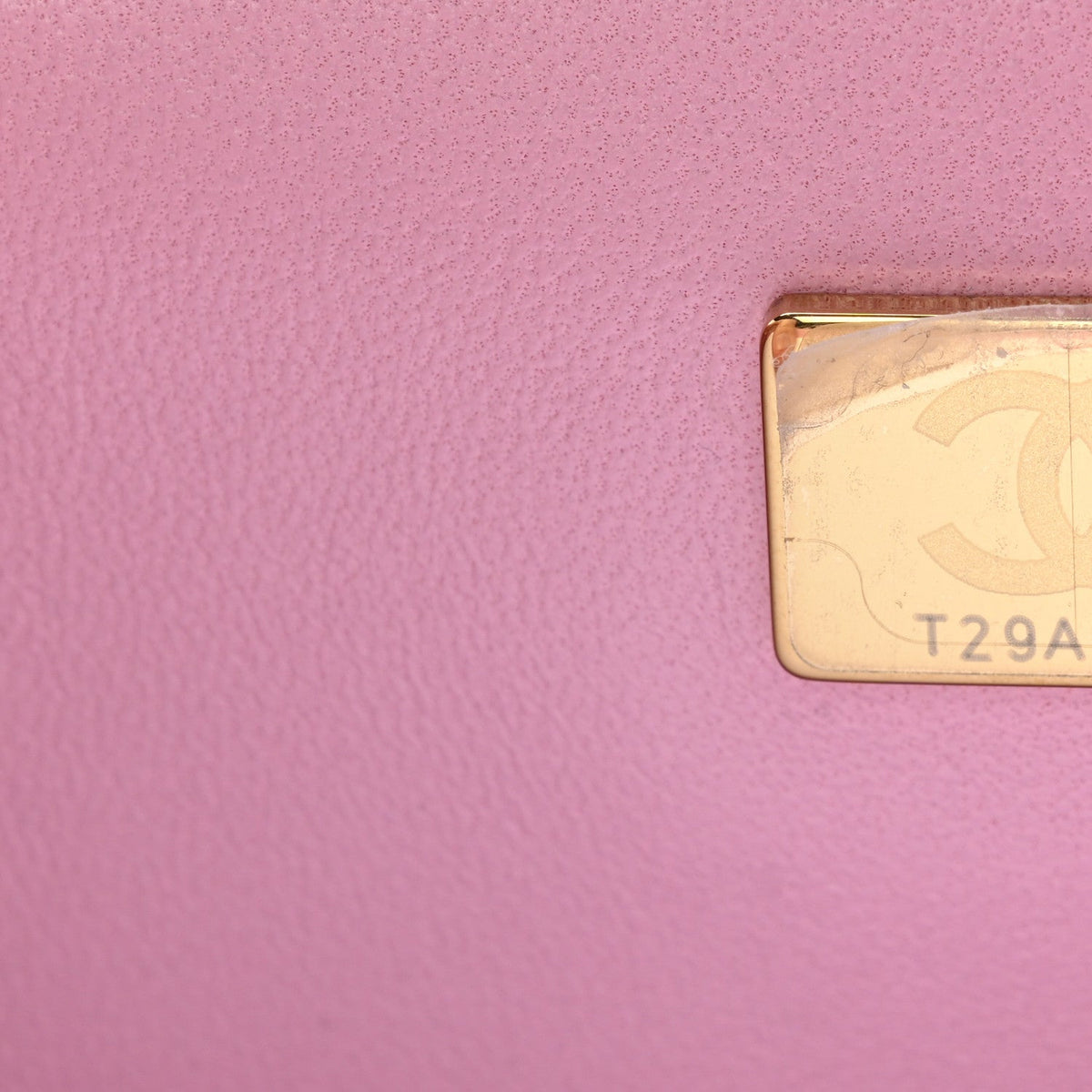 Chanel Lambskin Quilted Mini Top Handle Rectangular Flap Pink 1828381