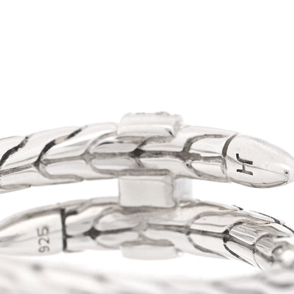 John Hardy Sterling Silver Diamond Spear Ring 54 7