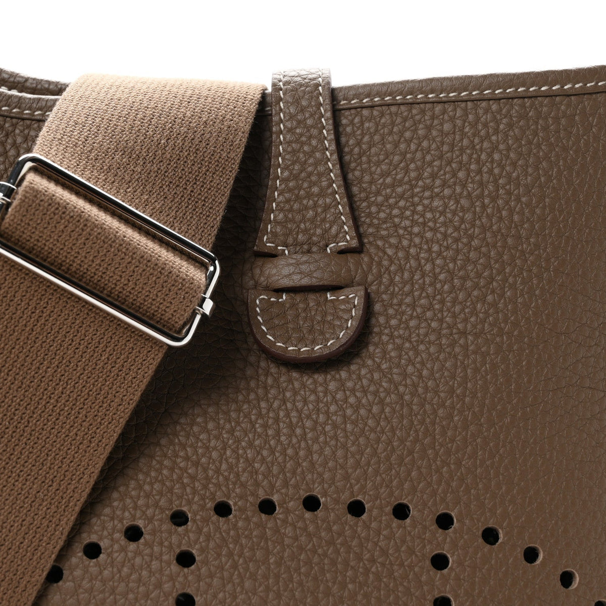 Hermes Taurillon Clemence Evelyne III PM Etoupe 1983959