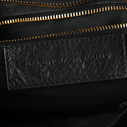 Balenciaga Agneau Giant 12 Gold Hardware City Black