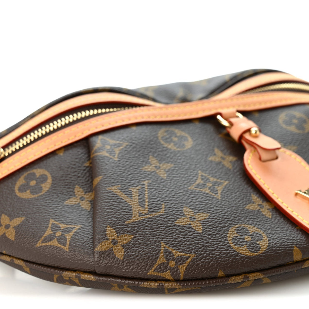 Louis Vuitton Monogram High Rise Bumbag Brown