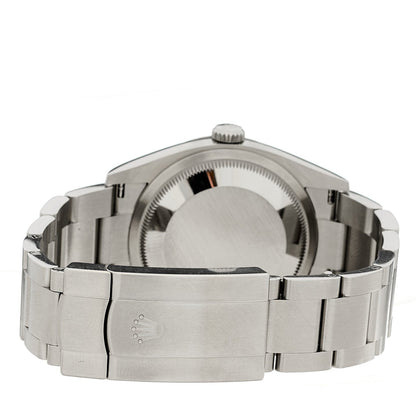 Rolex Stainless Steel 36mm Oyster Perpetual Watch Pistachio 126000