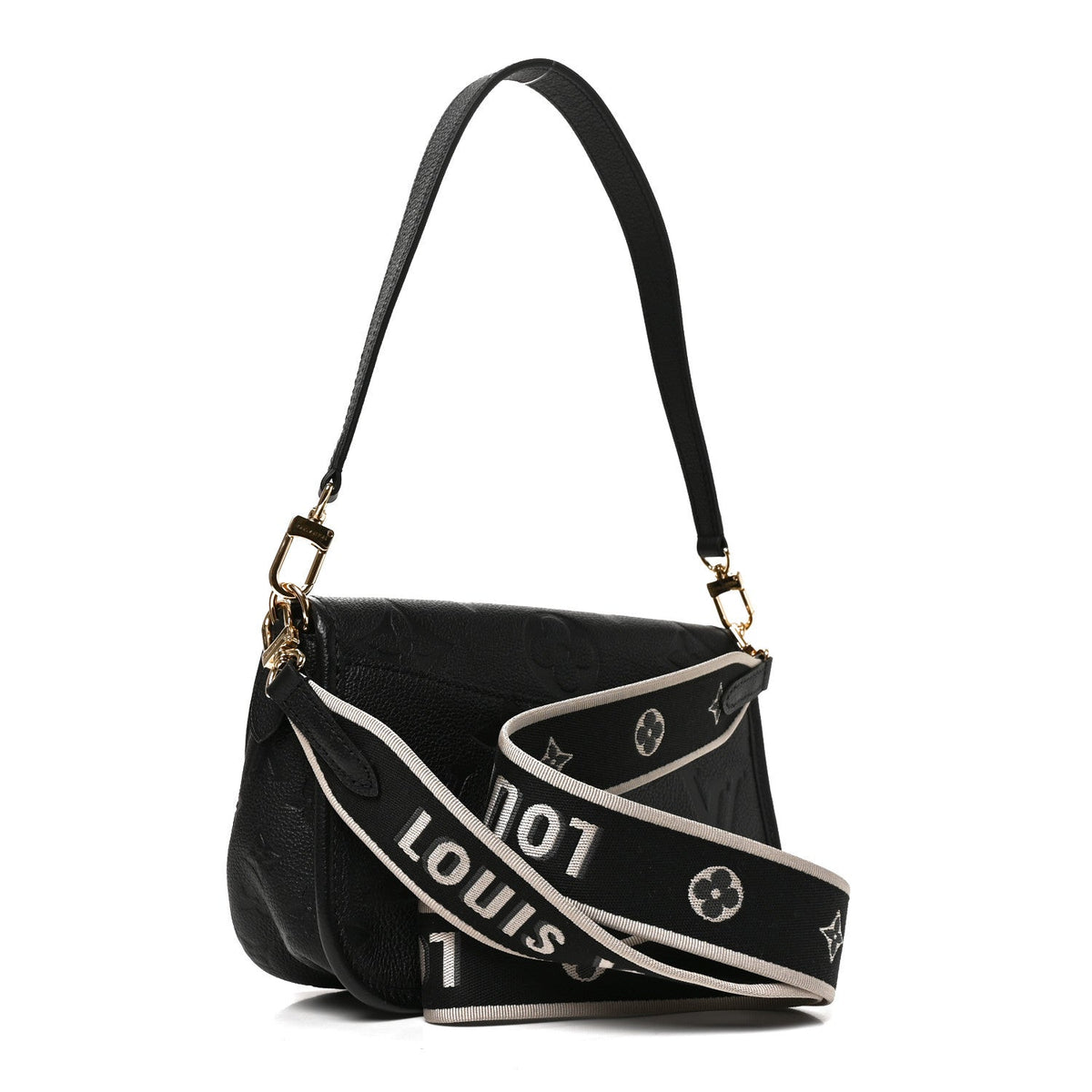 Louis Vuitton Empreinte Monogram Giant Diane Shoulder Bag Black 1984910