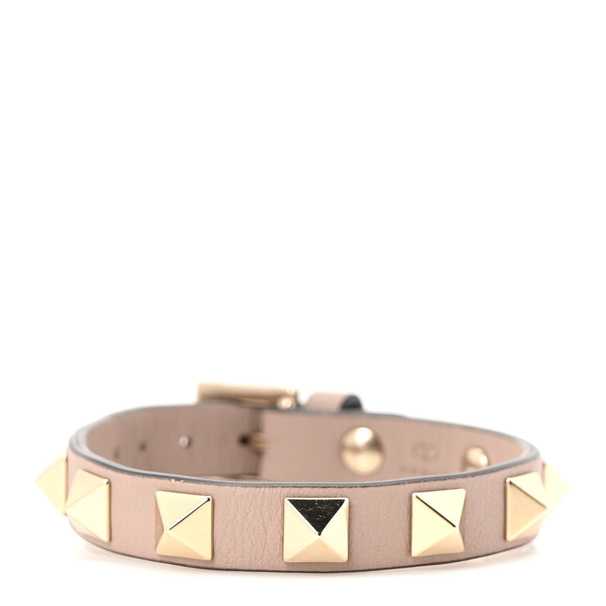 Valentino GaravaniVitello Rockstud Bracelet Poudre