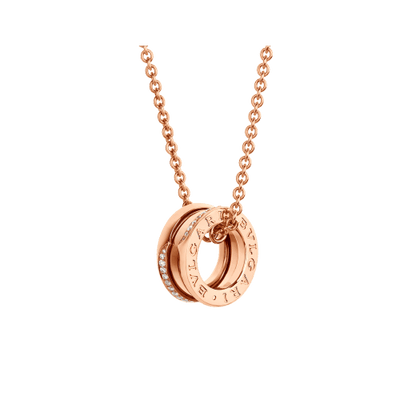 18K Gold Diamond B.zero1 Necklace
