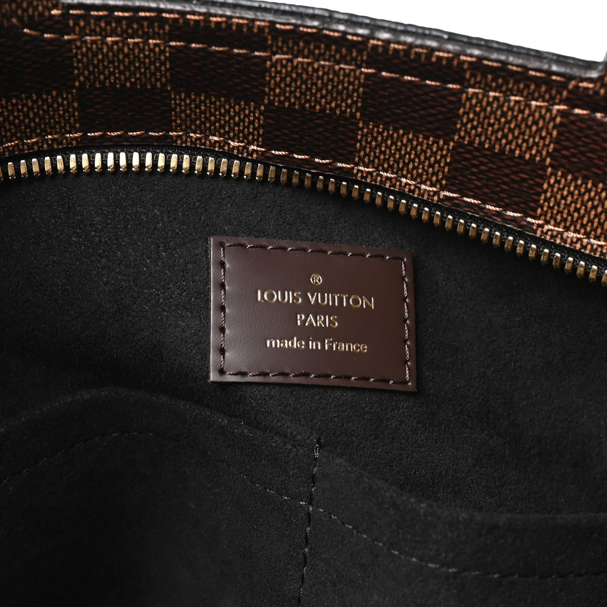 Louis Vuitton Damier Ebene Jersey Black