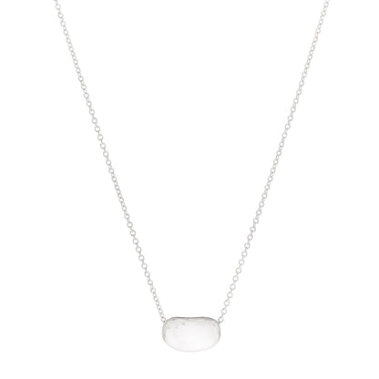 Tiffany Sterling Silver 11mm Elsa Peretti Bean Pendant Necklace