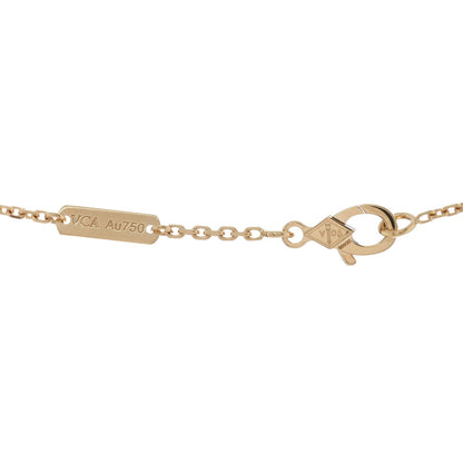Van Cleef & Arpels 18K Yellow Gold Vintage Alhambra Pendant Necklace