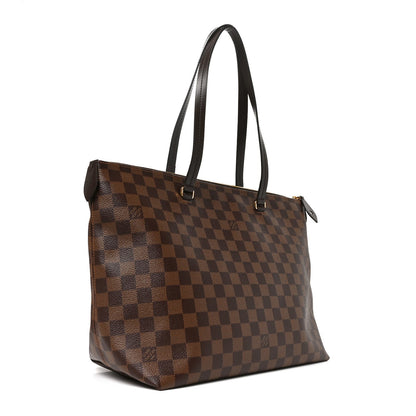 Louis Vuitton Damier Ebene Iena MM Bag Brown