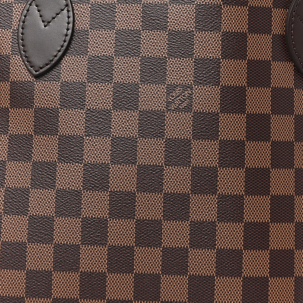 Louis Vuitton Damier Ebene Neo Neverfull MM Bag Brown