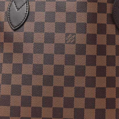 Louis Vuitton Damier Ebene Neo Neverfull MM Bag Brown