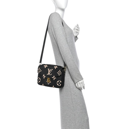 Louis Vuitton Empreinte Monogram Giant Pochette Metis Black Beige 1981581