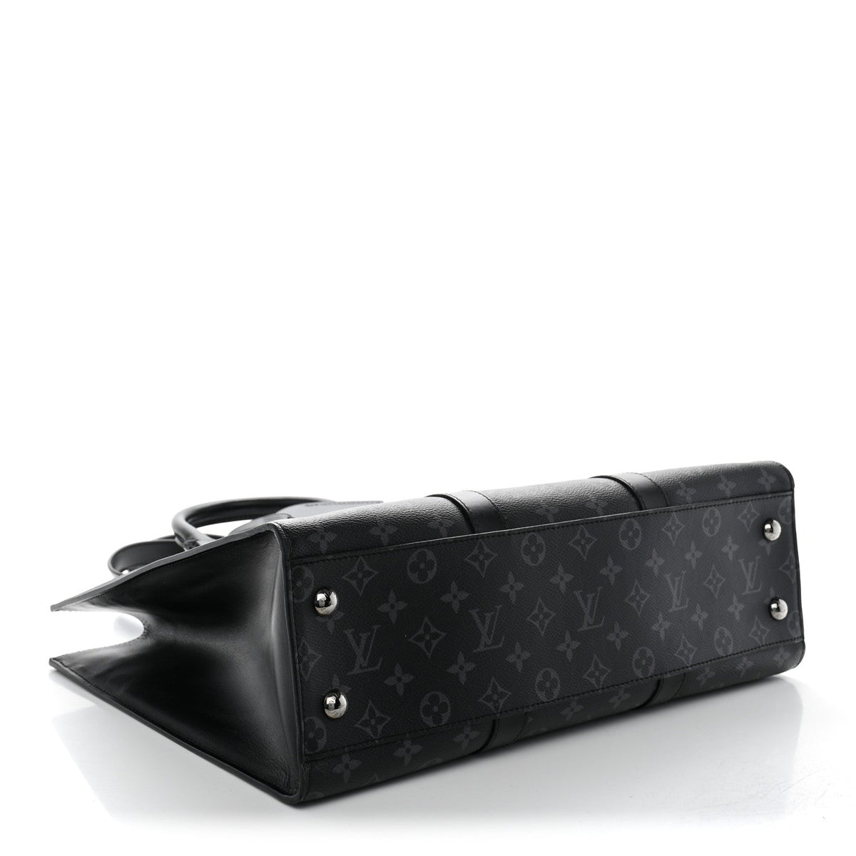 Louis Vuitton Monogram Eclipse Sac Plat 24H Black
