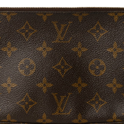 Louis Vuitton Monogram Pochette Accessories Bag Brown