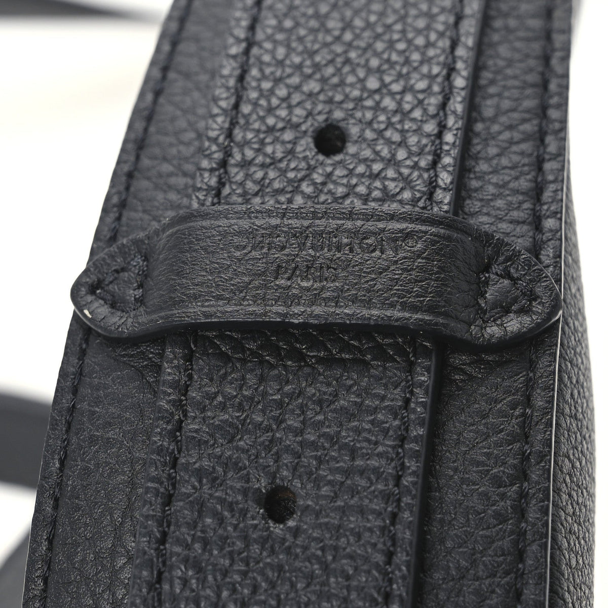 Louis Vuitton Smooth Calfskin Low Key Bumbag Black