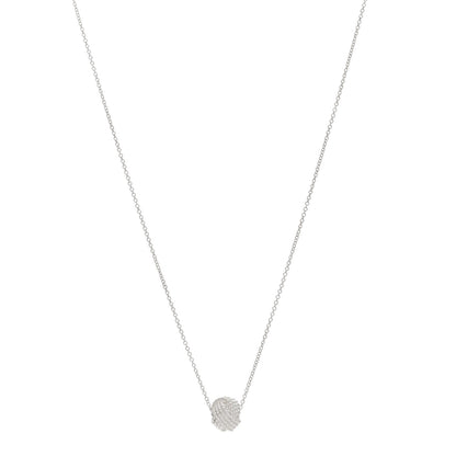 Tiffany Sterling Silver Twist Knot Pendant Necklace 40.6cm