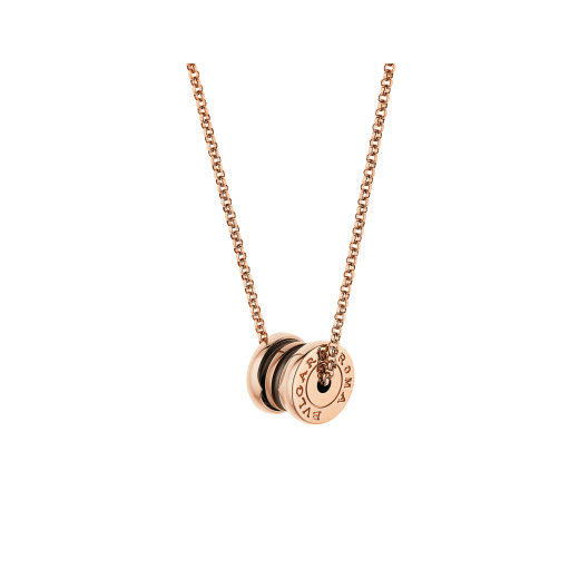 18K Rose Gold Ceramic B.zero1 Necklace