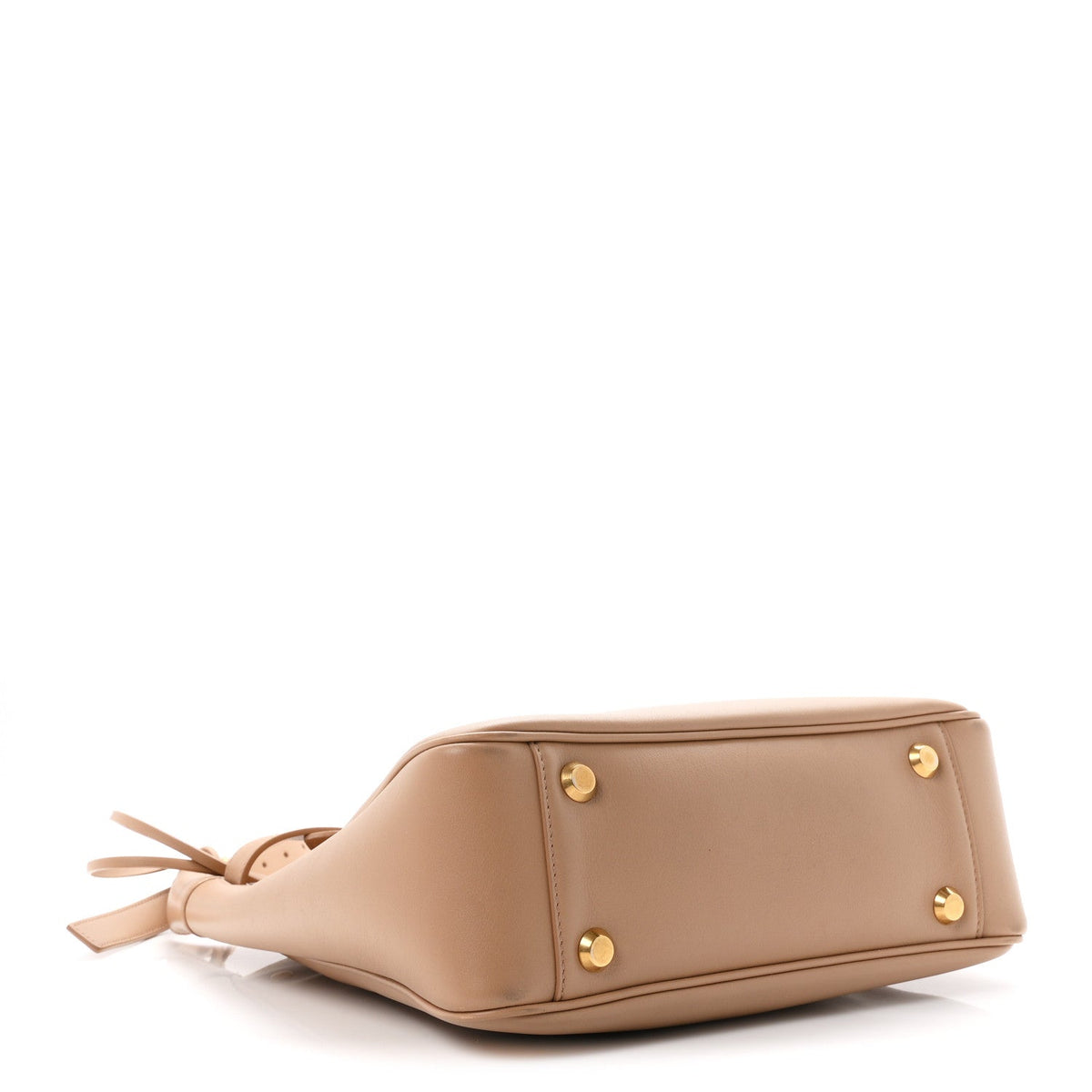 Balenciaga Smooth Calfskin Small Bel Air Hobo Bag Latte
