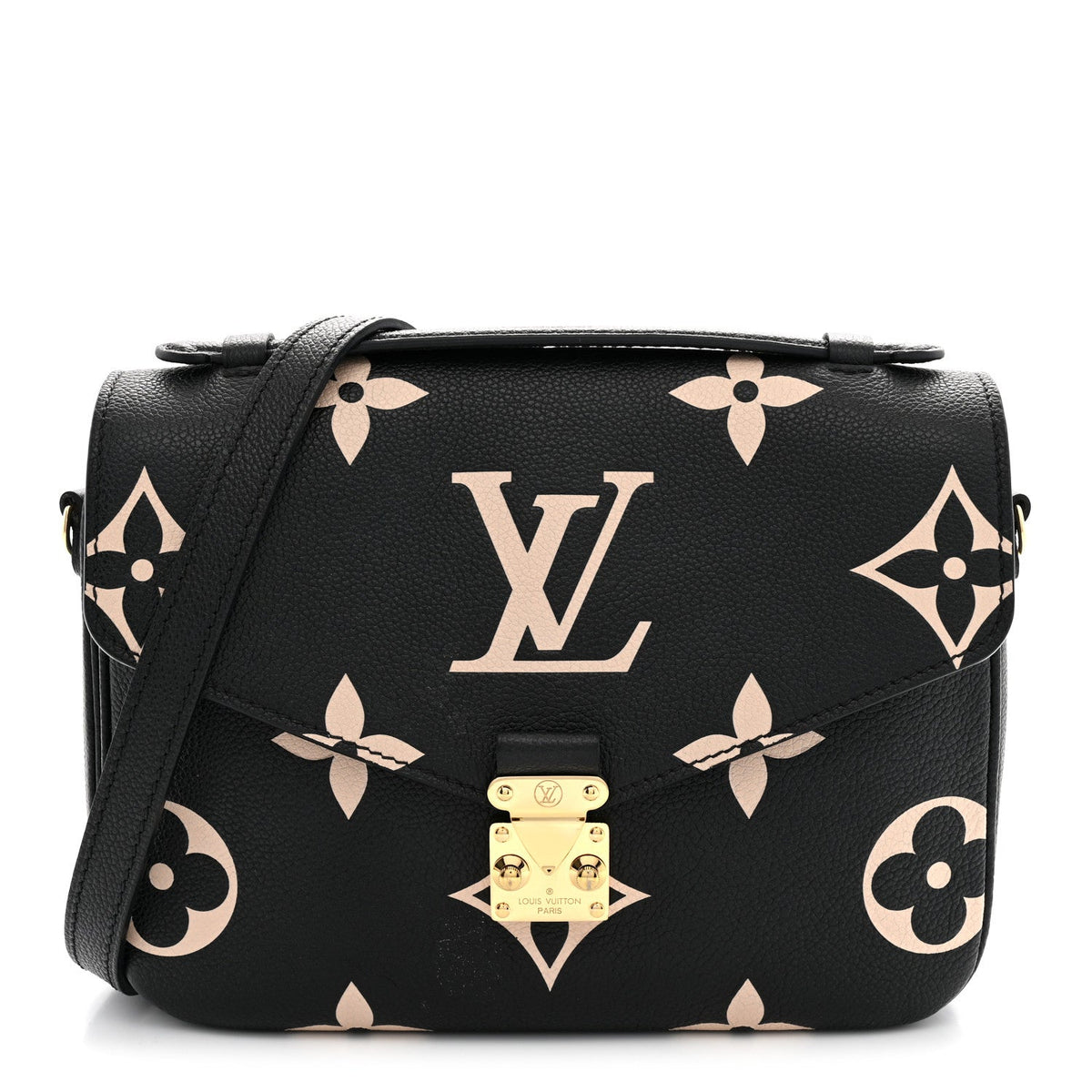 Louis Vuitton Empreinte Monogram Giant Pochette Metis Black Beige 1981581