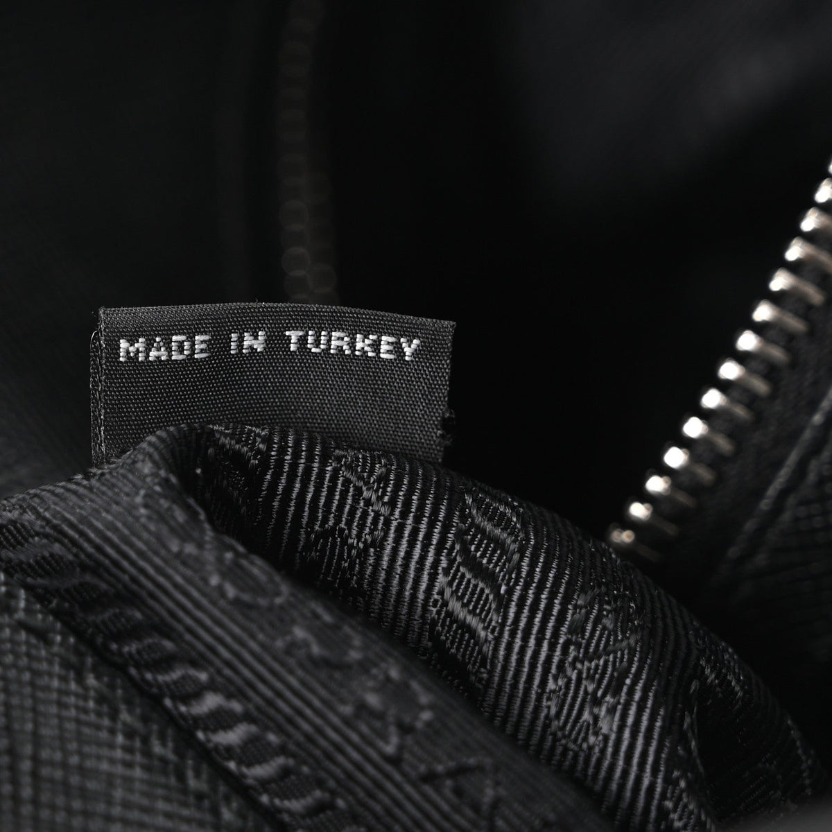 Prada Nylon Tessuto Impuntu Quilted Tote Black