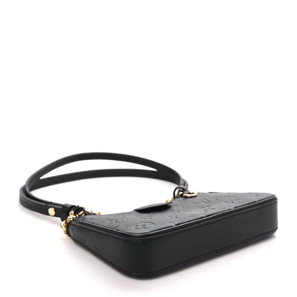 Louis Vuitton Empreinte Easy Pouch On Strap Black
