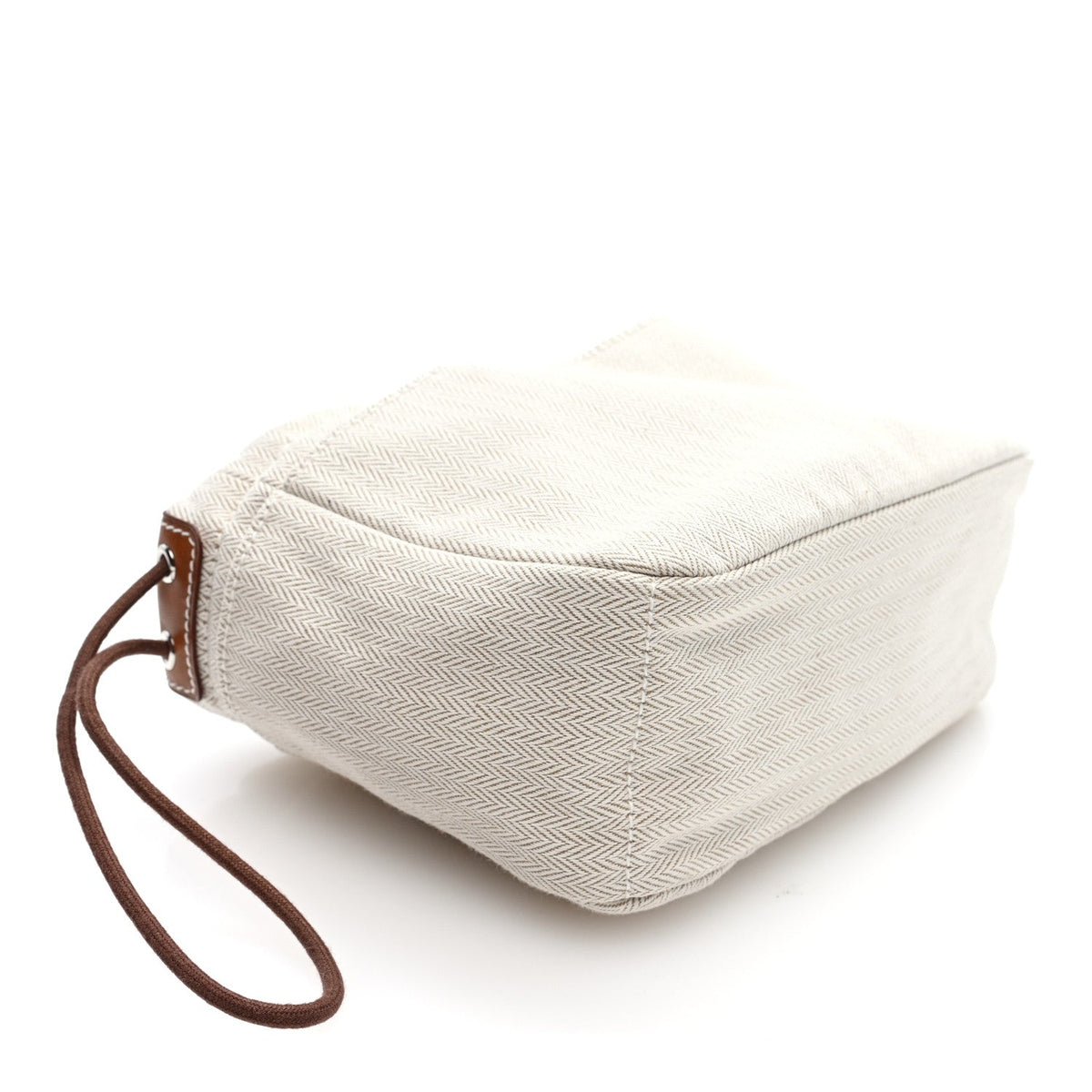 Hermes Canvas Barenia Fourbi 20 PM Naturel Fauve
