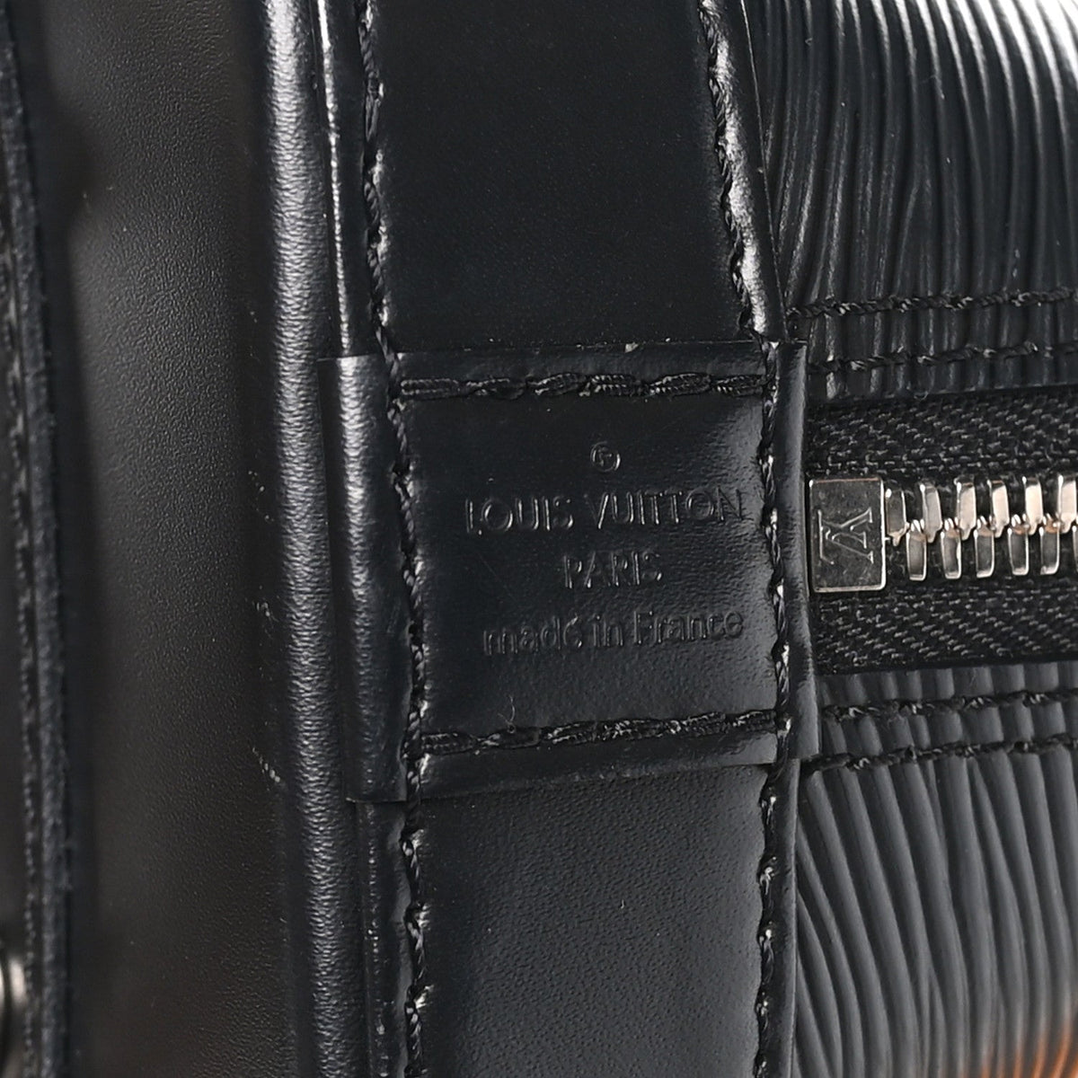 Louis Vuitton Epi Alma BB Black