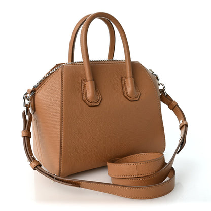 Givenchy Sugar Goatskin Mini Antigona Medium Beige