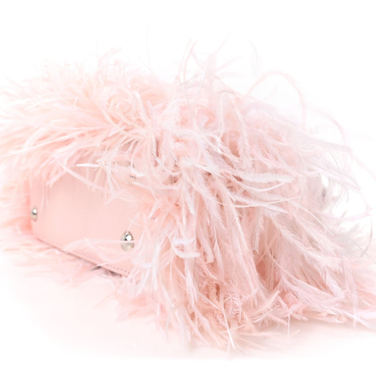 Louis Vuitton Ostrich Feather Capucines Mini Pink