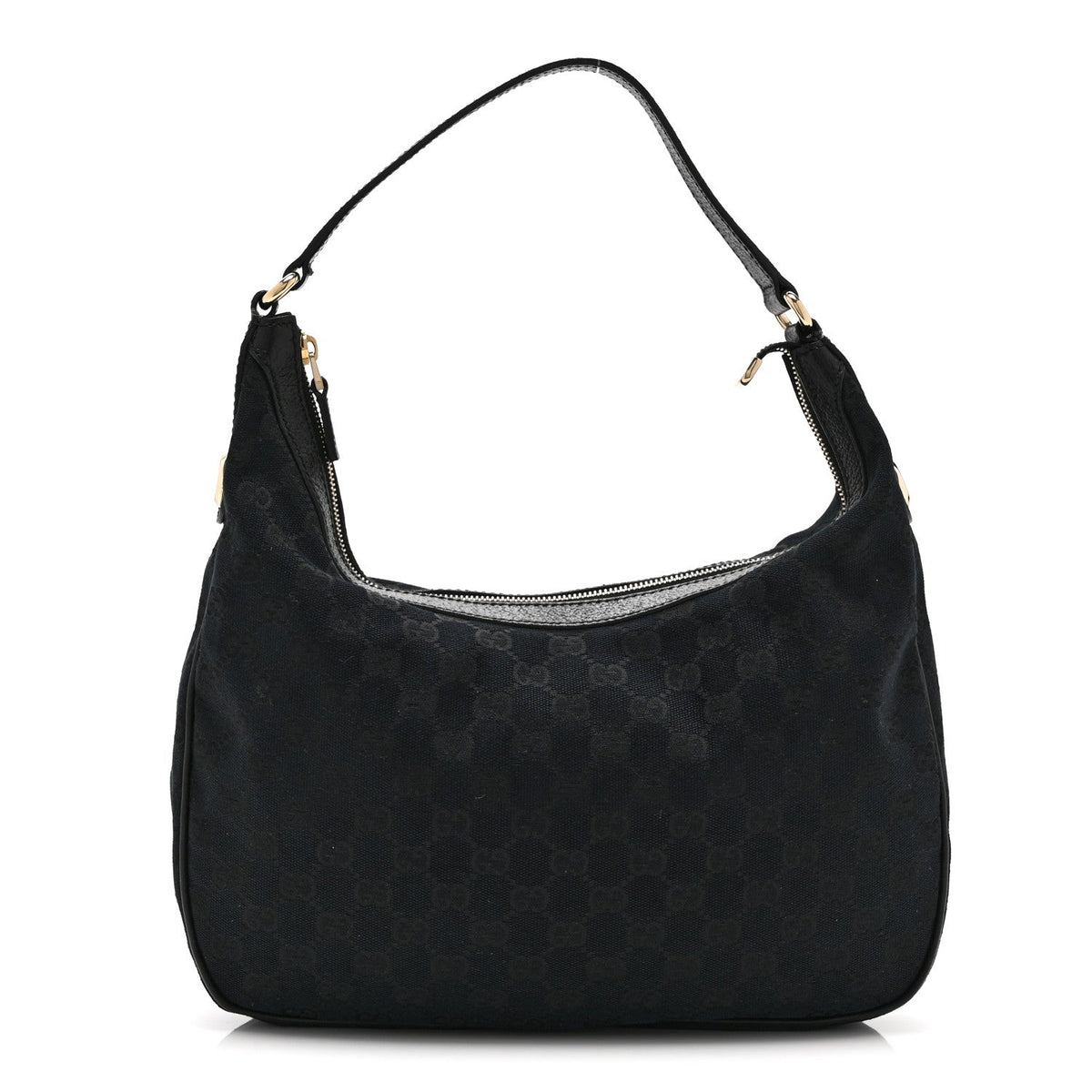 Gucci GG Monogram Medium Charmy Hobo Black