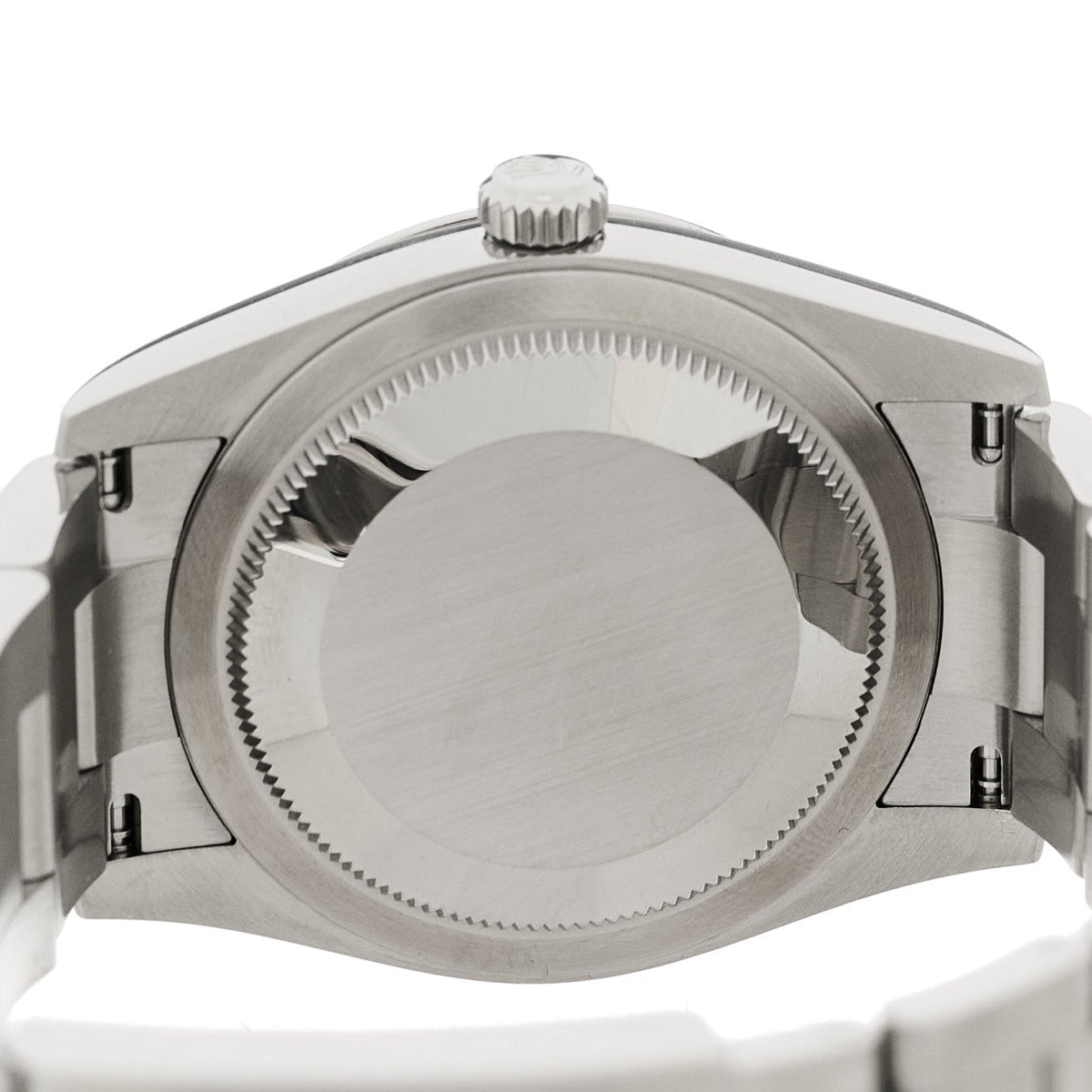 Rolex Stainless Steel 34mm Oyster Perpetual Watch Lavender