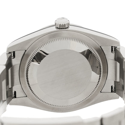 Rolex Stainless Steel 34mm Oyster Perpetual Watch Lavender
