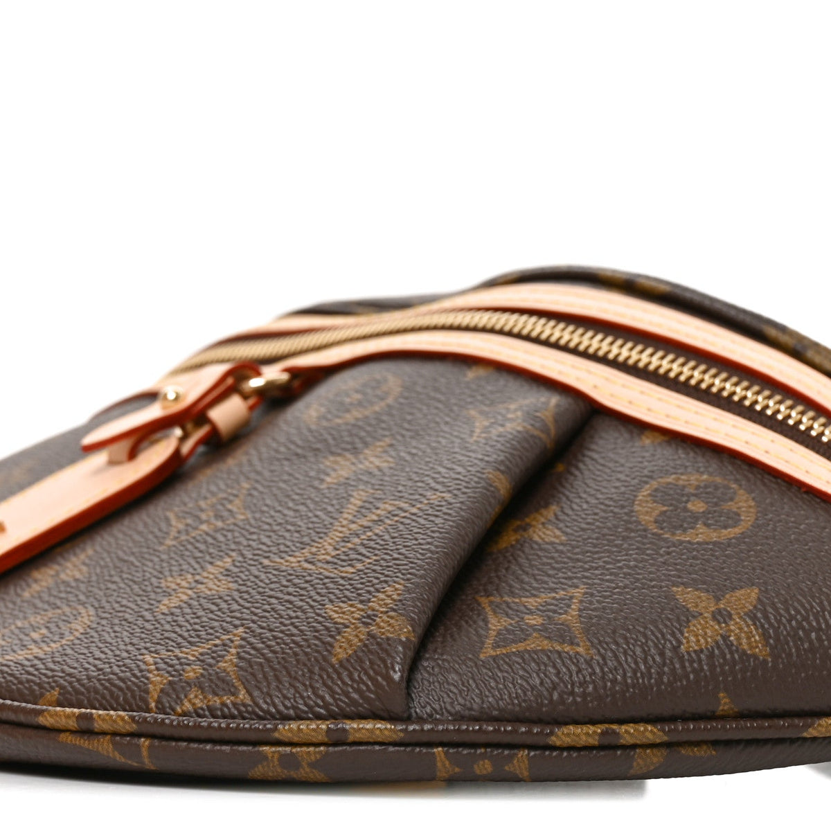 Louis Vuitton Monogram High Rise Bumbag Brown