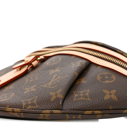 Louis Vuitton Monogram High Rise Bumbag Brown
