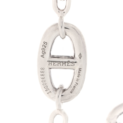 Hermes Sterling Silver Farandole Necklace 160