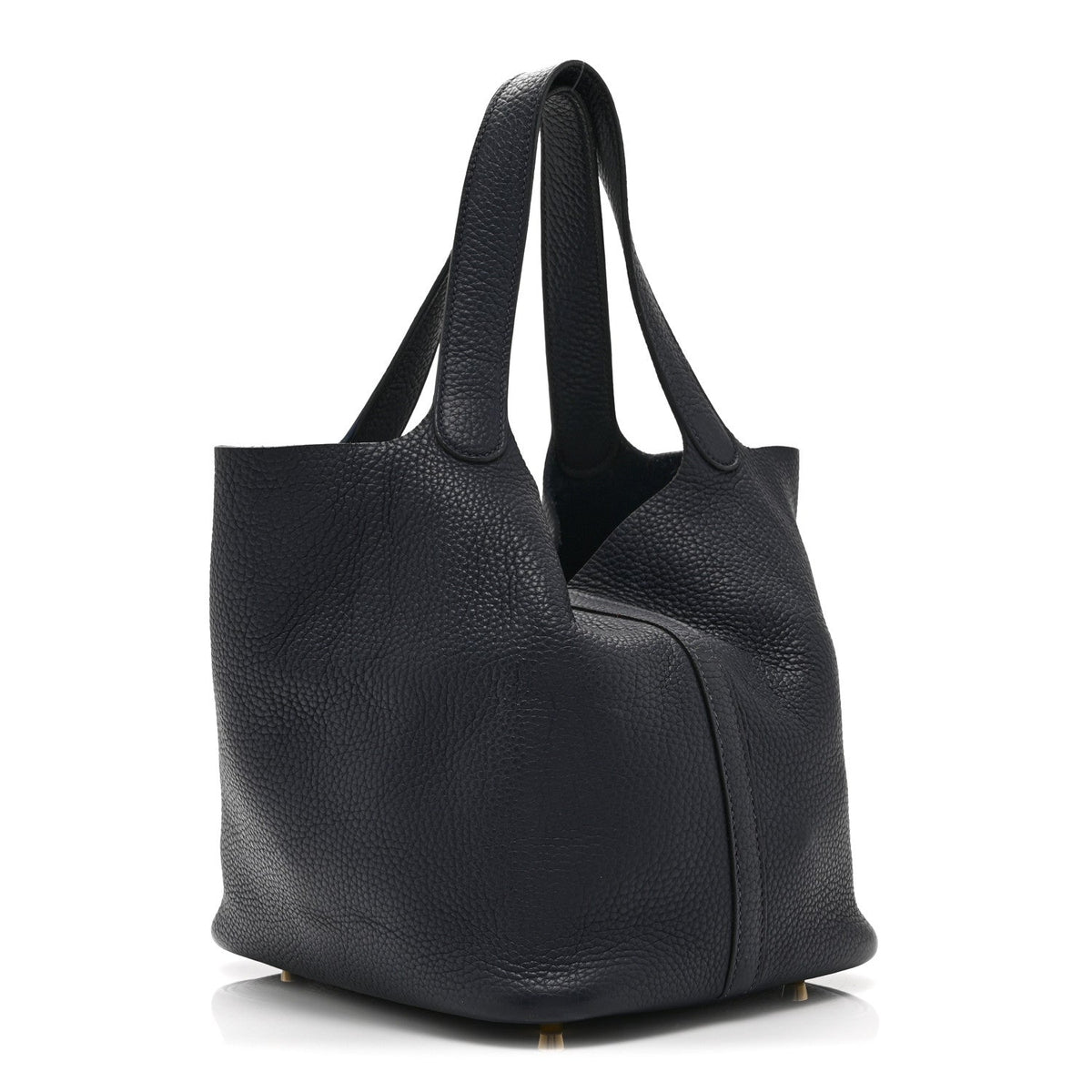 Hermes Taurillon Clemence Picotin Lock 22 MM Bleu Nuit