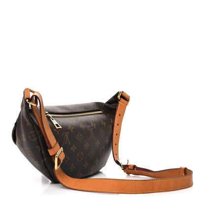 Louis Vuitton Monogram Canvas Vachetta Bumbag Brown