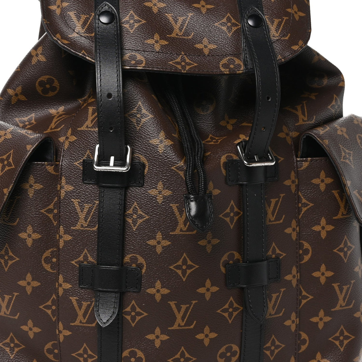 Louis Vuitton Monogram Macassar Christopher MM