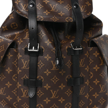 Louis Vuitton Monogram Macassar Christopher MM