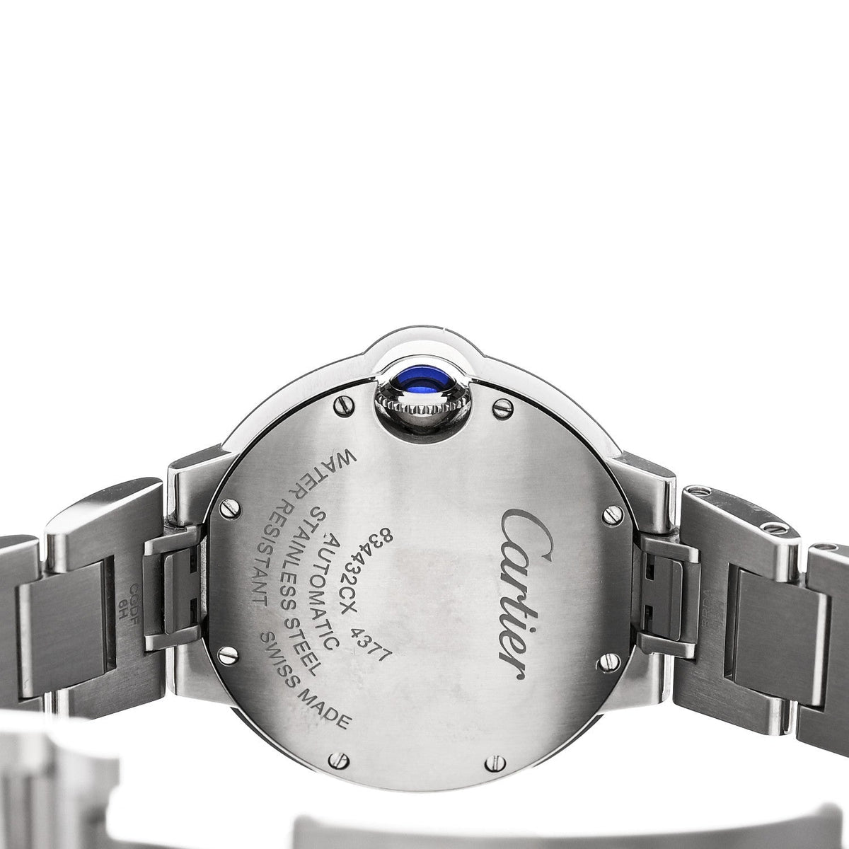 Cartier Stainless Steel 33mm Ballon Bleu De Cartier Watch Silver 1944979