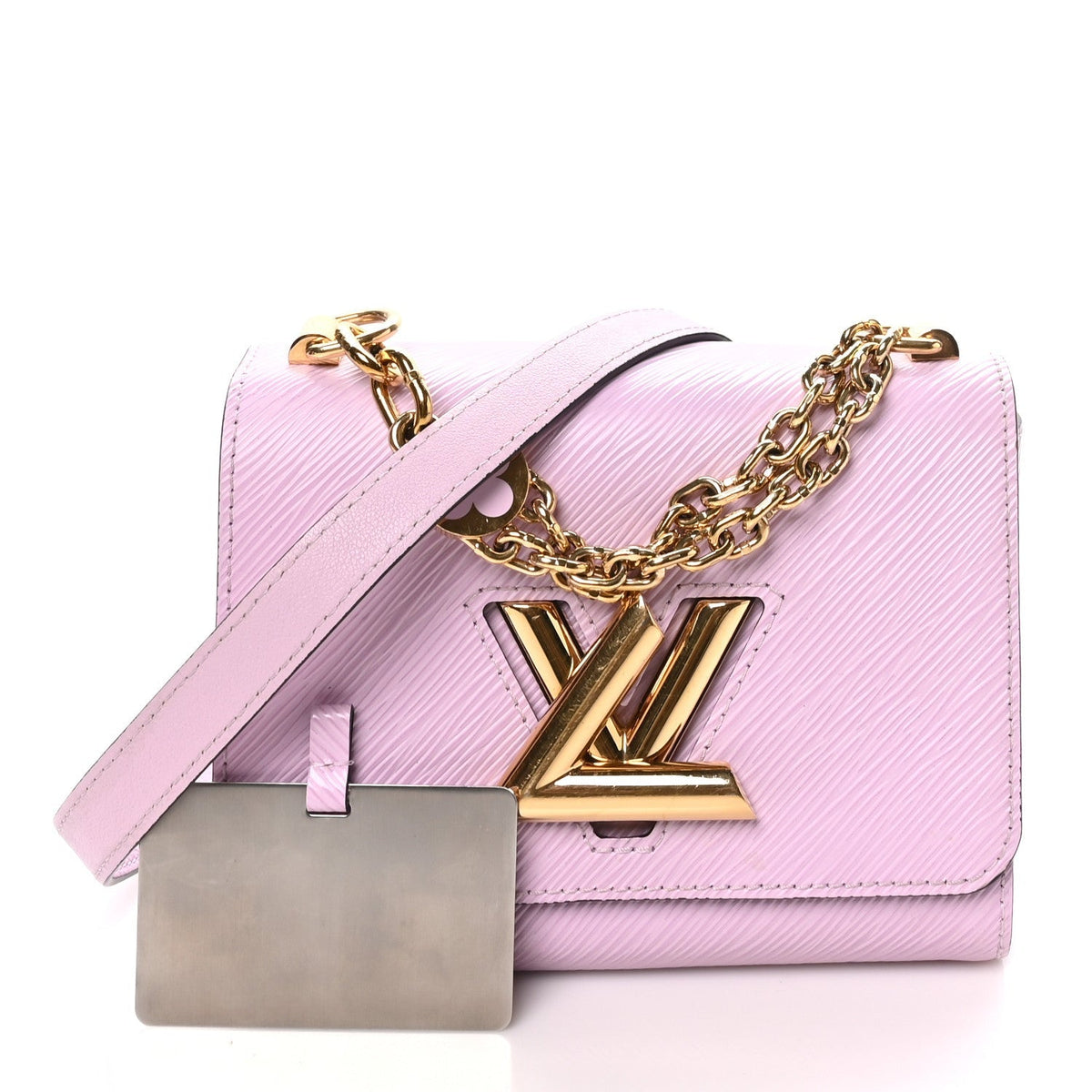 Louis Vuitton Epi Twist Flower Chain Shoulder Bag PM Wisteria