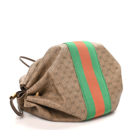 Gucci GG Supreme Web Butterfly Candy Crossbody Beige New Acero