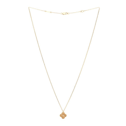 Van Cleef & Arpels 18K Rose Gold Sweet Alhambra Pendant Necklace