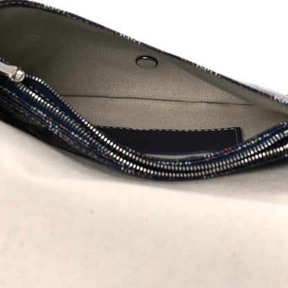 Goyard Goyardine Plumet Wallet Clutch Navy 1901295