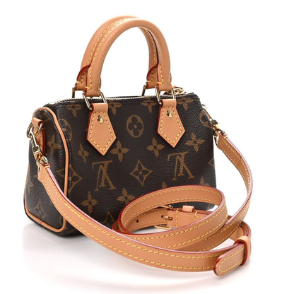 Louis Vuitton Monogram Nano Speedy Bandouliere