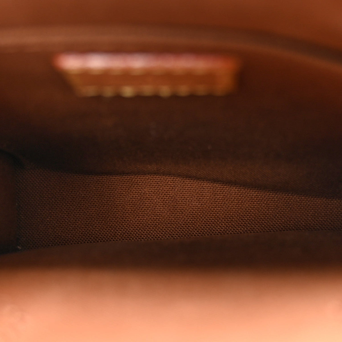 Louis Vuitton Monogram Canvas Petit Sac Plat Brown