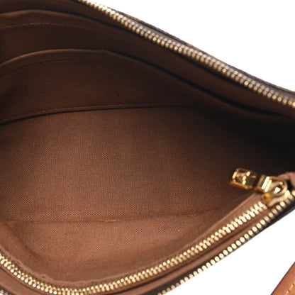 Louis Vuitton Monogram Pochette Accessories Brown