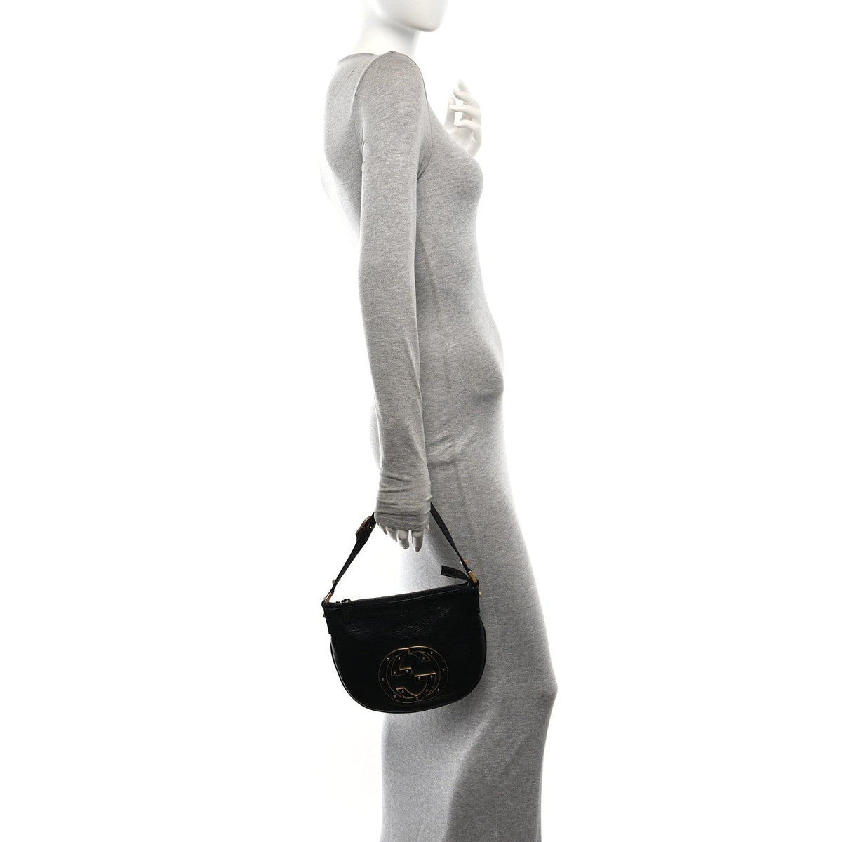 Gucci Calfskin Small Blondie Hobo Black